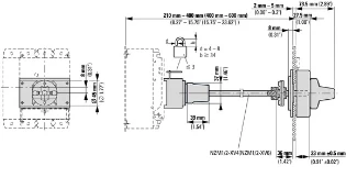 Eaton - Bedieningsknop voor vermogensschakelaar - NZM1-XHB-DA-NA 125958 12389067