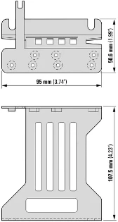 Eaton - Toebehoren/onderdelen voor frequentieregelaar - DX-EMC-MNT-2M 172928 12389093
