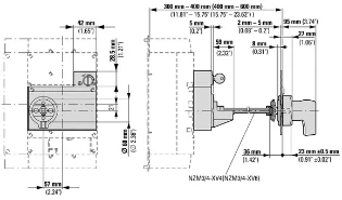 Eaton - Bedieningsknop voor vermogensschakelaar - NZM4-XTVDVR 266618 12389129
