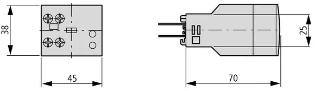 Eaton - Tijdcontactblok - DILM32-XTEY20(RA24) 101446 12389186