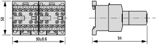 Eaton - Magneetschakelaar - DILEM4(230V50HZ,240V60HZ) 051804 12389200