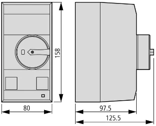 Eaton - Schakelaarkast leeg - CI-PKZ0-GRM 260104 12389201