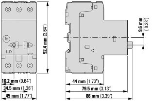 Eaton - Motorbeveiligingsschakelaar - PKZM01-0,63 278478 12389278