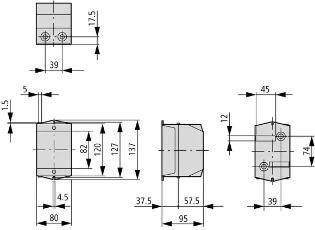 Eaton - Schakelaarkast leeg - CI-K1-95-TS 206881 12389281