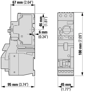 Eaton - Motorstarter/Motorstarter combinatie - MSC-D-4-M7(24VDC) 283162 12389332