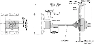 Eaton - Bedieningsknop voor vermogensschakelaar - NZM1-XTVDV 260172 12389420
