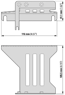 Eaton - Toebehoren/onderdelen voor frequentieregelaar - DX-EMC-MNT-3N 172929 12389431