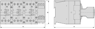 Eaton - Magneetschakelaarcombinatie - SDAINLM30(230V50HZ,240V60HZ) 278361 12389517