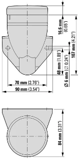 Eaton - Aansluitmodule voor signaalzuil - SL7-CB-FW 171450 12389551
