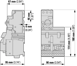Eaton - Motorstarter/Motorstarter combinatie - MSC-R-4-M7(24VDC) 283198 12389603