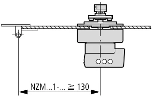 Eaton - Bedieningsknop voor vermogensschakelaar - NZM1-XTVDV-NA 100683 12389660