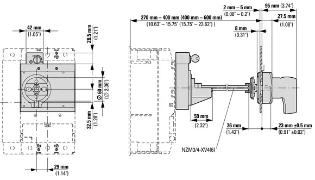 Eaton - Bedieningsknop voor vermogensschakelaar - NZM3-XHB 266628 12389668