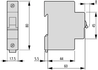 Eaton - Installatieautomaat - FAZ-C1/1 278546 12389696
