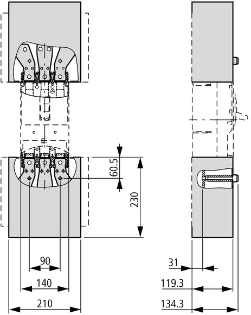 Eaton - Vermogensschakelaar scheidingsplaat - NZM3-XKSAV 119858 12389764