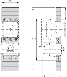 Eaton - Toebehoren/onderdelen voor laagspannings-schakeltechniek - DILM400-XHB 208287 12389848