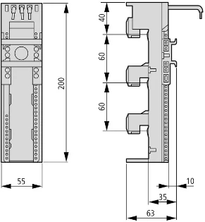 Eaton - Stroomrailadapter - BBA4-63 101457 12389888