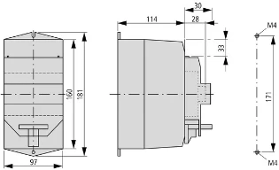 Eaton - Schakelaarkast leeg - CI-K2-PKZ0-GR 219655 12389925
