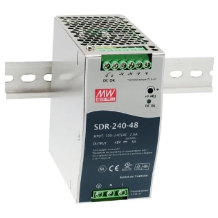 Mean Well - Gelijkstroomvoedingseenheid - SDR240-24 SDR-240-24 12475601