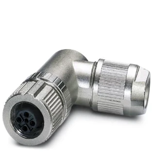 Phoenix Contact - Ronde connector, veldzijdig confectioneerbaar (industrieconnector) - SACC-M12FRD-4PL SH PN 1424685 126188