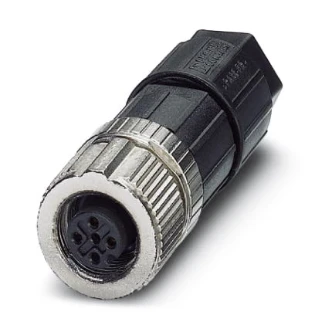 Phoenix Contact - Ronde connector, veldzijdig confectioneerbaar (industrieconnector) - SACC-M12FS-4PL M 1424655 128860