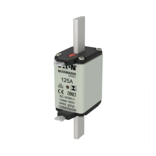 Eaton - Smeltpatroon (mes) - NH FUSE 125A 500V GL/GG SIZE 02 125NHG02BI 12931141