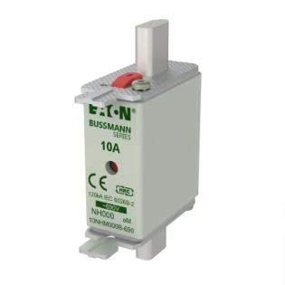 Eaton - Smeltpatroon (mes) - NH FUSE 10AMP 690V aM SIZE 000 10NHM000B-690 12931433