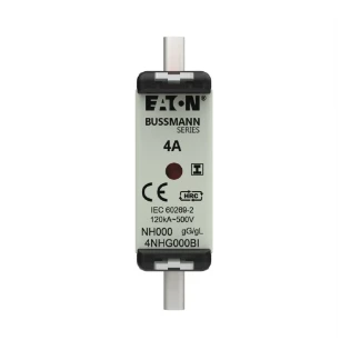 Eaton - Smeltpatroon (mes) - NH FUSE 4AMP 500V SIZE 000 GG IMGL 4NHG000BI 12931728