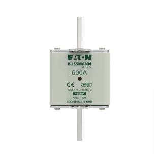 Eaton - Smeltpatroon (mes) - NH FUSE 500A 690V AM SIZE 3 500NHM3B-690 12931863