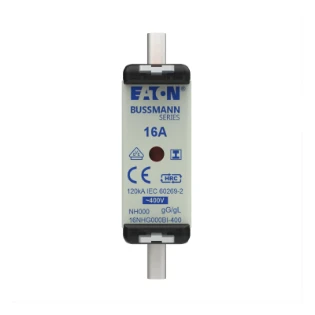 Eaton - Smeltpatroon (mes) - NH FUSE 16A 400V GG SIZE 000 16NHG000BI-400 12932023