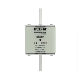 Eaton - Smeltpatroon (mes) - NH FUSE 450A 500V 3 GG/GL SIZE 3 450NHG3B 12932076