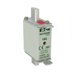 Eaton - Smeltpatroon (mes) - NH FUSE 16AMP 500V aM SIZE 000 DUAL 16NHM000B 12932160