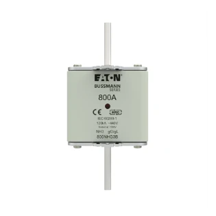Eaton - Smeltpatroon (mes) - NH FUSE 800A 440V GG/GL SIZE 3 800NHG3B 12932163
