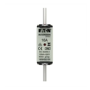 Eaton - Smeltpatroon (mes) - NH FUSE 16A 500V GL/GG SIZE 01 16NHG01BI 12932341