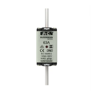 Eaton - Smeltpatroon (mes) - NH FUSE 63A 500V GL/GG SIZE 02 63NHG02BI 12932374