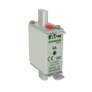 Eaton - Smeltpatroon (mes) - NH FUSE 6AMP 500V aM SIZE 000 DUAL 6NHM000B 12932431