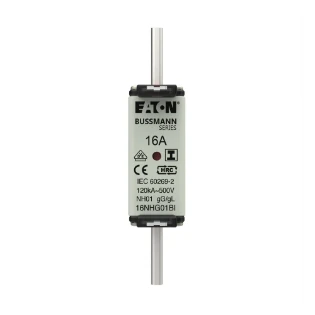 Eaton - Smeltpatroon (mes) - NH FUSE 16A 500V GL/GG SIZE 01 16NHG01BI 12932528