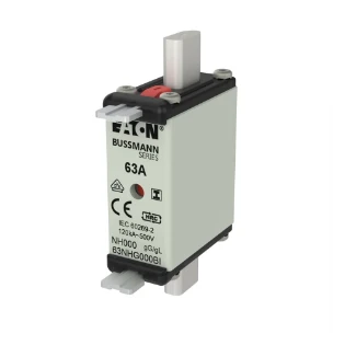 Eaton - Smeltpatroon (mes) - NH FUSE 63AMP 500V SIZE 000 GG IMGL 63NHG000BI 12932740