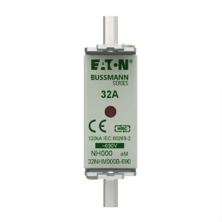 Eaton - Smeltpatroon (mes) - NH FUSE 32A 690V aM SIZE 000 32NHM000B-690 12932815