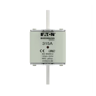 Eaton - Smeltpatroon (mes) - NH FUSE 315AMP 500V gG SIZE 3 DUAL 315NHG3B 12932946