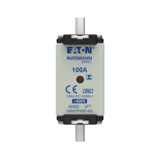 Eaton - Smeltpatroon (mes) - 100Amp 400V AC GFF 00 NH FUSE 100NHFF00BI-400 12932984