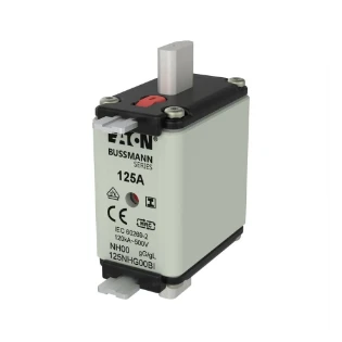 Eaton - Smeltpatroon (mes) - NH FUSE 125A 500V GL/GG SIZE 00 125NHG00BI 12933061
