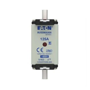 Eaton - Smeltpatroon (mes) - 125Amp 400V AC GFF 00 NH FUSE 125NHFF00BI-400 12933160