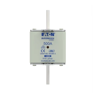 Eaton - Smeltpatroon (mes) - NH FUSE 500A 400V GG/GL SIZE 3 500NHG3B-400 12933194