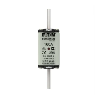 Eaton - Smeltpatroon (mes) - NH FUSE 160A 500V GL/GG SIZE 02 160NHG02BI 12933220