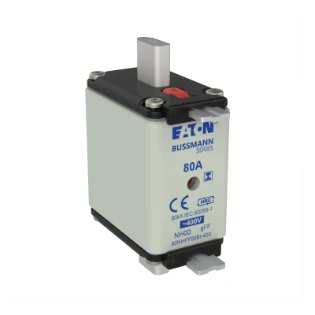 Eaton - Smeltpatroon (mes) - 80Amp 400V AC GFF 00 NH FUSE 80NHFF00BI-400 12933380