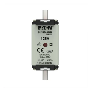 Eaton - Smeltpatroon (mes) - NH FUSE 125A 500V GL/GG SIZE 00 125NHG00BI 12933414
