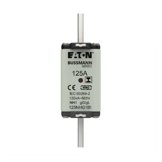 Eaton - Smeltpatroon (mes) - NH FUSE 125AMP 500V gG SIZE 1 DUAL 125NHG1BI 12933538