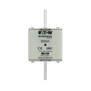 Eaton - Smeltpatroon (mes) - NH FUSE 500A 690V gG SIZE 3 500NHG3B-690 12933768
