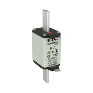 Eaton - Smeltpatroon (mes) - NH FUSE 63A 500V GL/GG SIZE 02 63NHG02BI 12933787