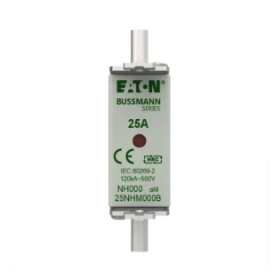 Eaton - Smeltpatroon (mes) - NH FUSE 25AMP 500V aM SIZE 000 DUAL 25NHM000B 12933966